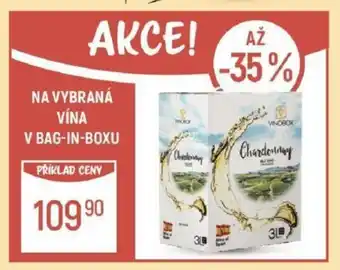 Globus NA VYBRANÁ VÍNA V BAG-IN-BOXU nabídka