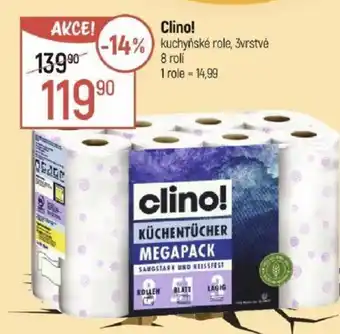 Globus Clino! kuchyňské role, 3vrstvé nabídka