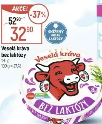 Globus Veselá kráva bez laktózy nabídka