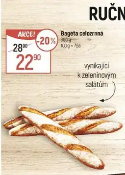Globus Bageta celozrnná nabídka
