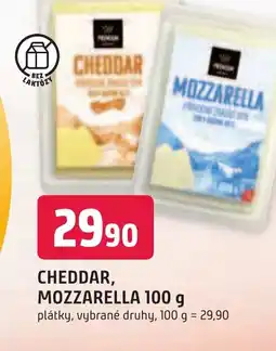 Trefa CHEDDAR, MOZZARELLA 100 g nabídka