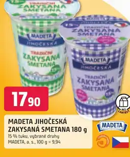 Trefa MADETA JIHOČESKÁ ZAKYSANÁ SMETANA 180 g nabídka