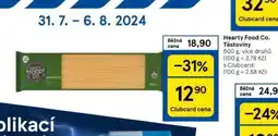 Tesco Těstoviny nabídka