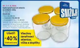 Tesco Sada zavařovacích sklenic nabídka