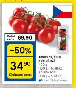 Tesco Rajčata koktjelová nabídka