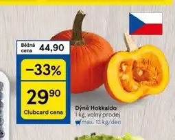 Tesco Dýně hokkaido nabídka