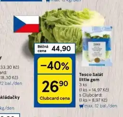 Tesco Salát little gem nabídka