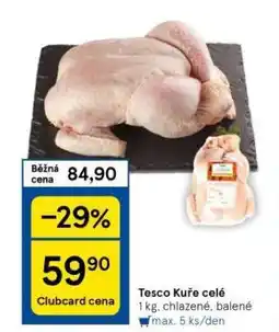 Tesco Kuře celé nabídka