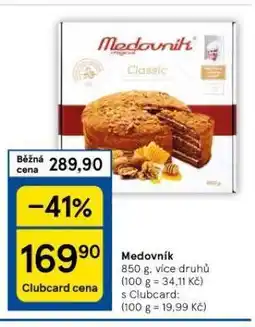 Tesco Medovník nabídka