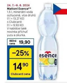 Tesco Mattoni esence nabídka
