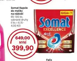 Tesco Somat kapsle do myčky nabídka