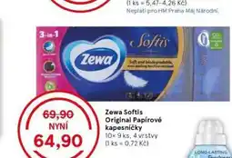 Tesco Zewa papírové kapesníky nabídka