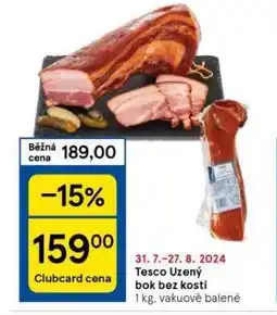 Tesco Uzený bok bez kosti nabídka