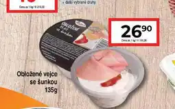 Hruška Obložené vejce se šunkou nabídka