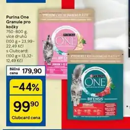 Tesco Purina one granule pro kočky nabídka