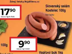 Hruška Slovenský salám nabídka