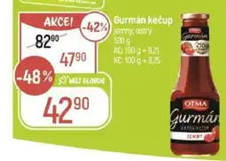 Globus Gurmán kečup nabídka