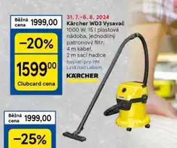 Tesco Karcher vysavač nabídka