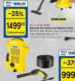 Tesco Karcher universal tlakový čistič nabídka