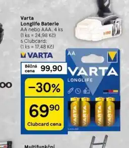 Tesco Varta baterie nabídka