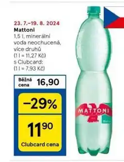 Tesco Mattoni nabídka