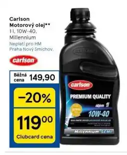 Tesco Carlson motorový olej nabídka