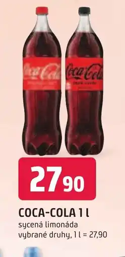Trefa COCA-COLA 1L nabídka