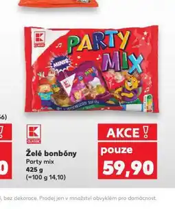 Kaufland Želé bonbony nabídka