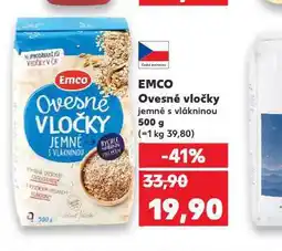 Kaufland Emco ovesné vločky nabídka