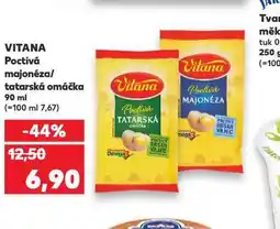 Kaufland Vitana poctivá tatarská omáčka / majonéza nabídka