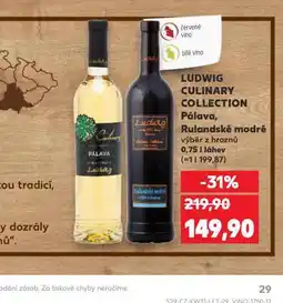 Ludwig culinary collection pálava
