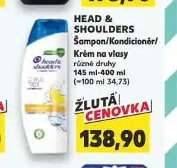 Kaufland Head&shoulders šampon nabídka