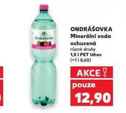 Kaufland Ondrášovka ochucená nabídka