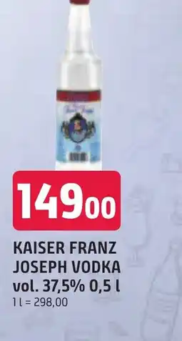Trefa KAISER FRANZ JOSEPH VODKA vol. 37,5% 0,5 L nabídka
