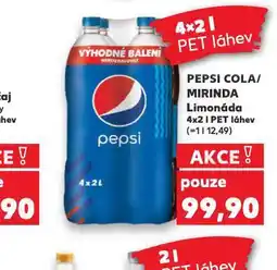 Kaufland Pepsi, mirinda nabídka