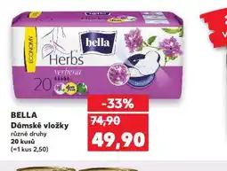 Kaufland Bella dámské vložky nabídka