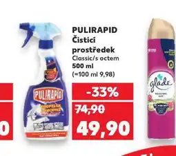 Kaufland Pulirapid čistící prostředek nabídka