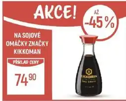 Globus NA SOJOVÉ OMÁČKY ZNAČKY KIKKOMAN nabídka