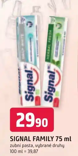 Trefa SIGNAL FAMILY 75 ml nabídka