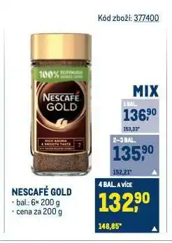 Makro Káva nescafé nabídka