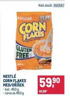 Makro Nestlé corn flakes nabídka
