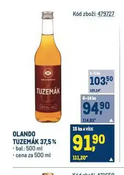 Makro Olando tuzemák nabídka