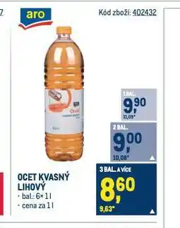 Makro Ocet kvasný lihový nabídka