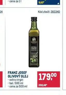 Makro Franz josef olivový olej nabídka