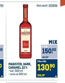 Makro Magister caramel nabídka