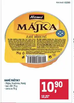 Makro Hamé matěj nabídka