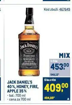 Makro Jack daniel's nabídka