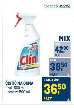 Makro Clin čistič na okna nabídka