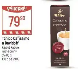 Globus Tchibo Cafissimo a Davidoff nabídka