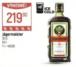 Globus Jägermeister nabídka